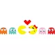 Pac-Man, Ms. Pac-Man Wedding Decal / Sticker 22