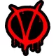 V For Vendetta Decal / Sticker 09