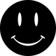 Smiley Face Decal / Sticker 04