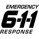 Emergency Response 611 Decal / Sticker 03
