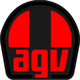 Black, Red, Gray AGV Sport Decal / Sticker 17