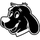 Clifford Big Red Dog Decal / Sticker 03