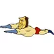 Powdered Toast Man Decal / Sticker 02