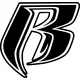 Ruff Ryders Black and White Decal / Sticker 11