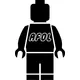 AFOL Lego Man Decal / Sticker 06