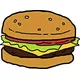 Bob's Burgers Burger Decal / Sticker 14