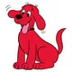 Clifford Big Red Dog Decal / Sticker 04