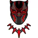 Red Black Panther Decal / Sticker 18