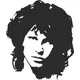 Jim Morrison Decal / Sticker
