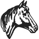 Horse Head Decal / Sticker