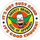 Krusty Brand Seal of Approval Decal / Sticker