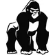 Gorilla Decal / Sticker 02