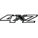 Z 4x2 Decal / Sticker b
