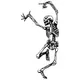 Grateful Dead Dancing Skeleton Decal / Sticker 04