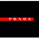 Black, Red and White Prada Decal / Sticker 04