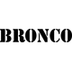 Bronco Stencil Style Lettering Decal / Sticker 25