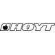 Black and White Hoyt Archery Decal / Sticker 16