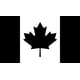 Canada Flag Decal / Sticker 07
