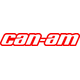 Red Can-Am Hollow Lettering Decal / Sticker 71
