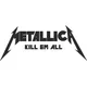 Metallica Kill Em All Decal / Sticker 05
