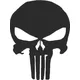 1a Punisher Decal / Sticker 02