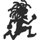 Rasta Man Decal / Sticker