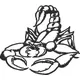 Scorpion  Decal / Sticker