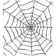 Spiderweb Decal / Sticker 02