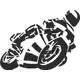 Sportbike Decal / Sticker 02