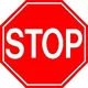 Stop Sign Decal / Sticker