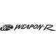 Weapon R Decal / Sticker