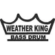 Weather King Bass Drum Decal / Sticker