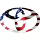 American Flag Toyota Decal / Sticker