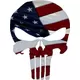 American Flag Punisher Decal / Sticker