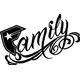 Famous Family Decal / Sticker