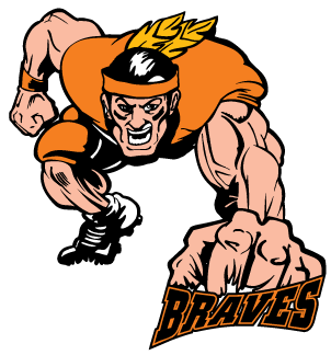 Braves Mascot Decal / Sticker Braves Mascot Decal / Sticker